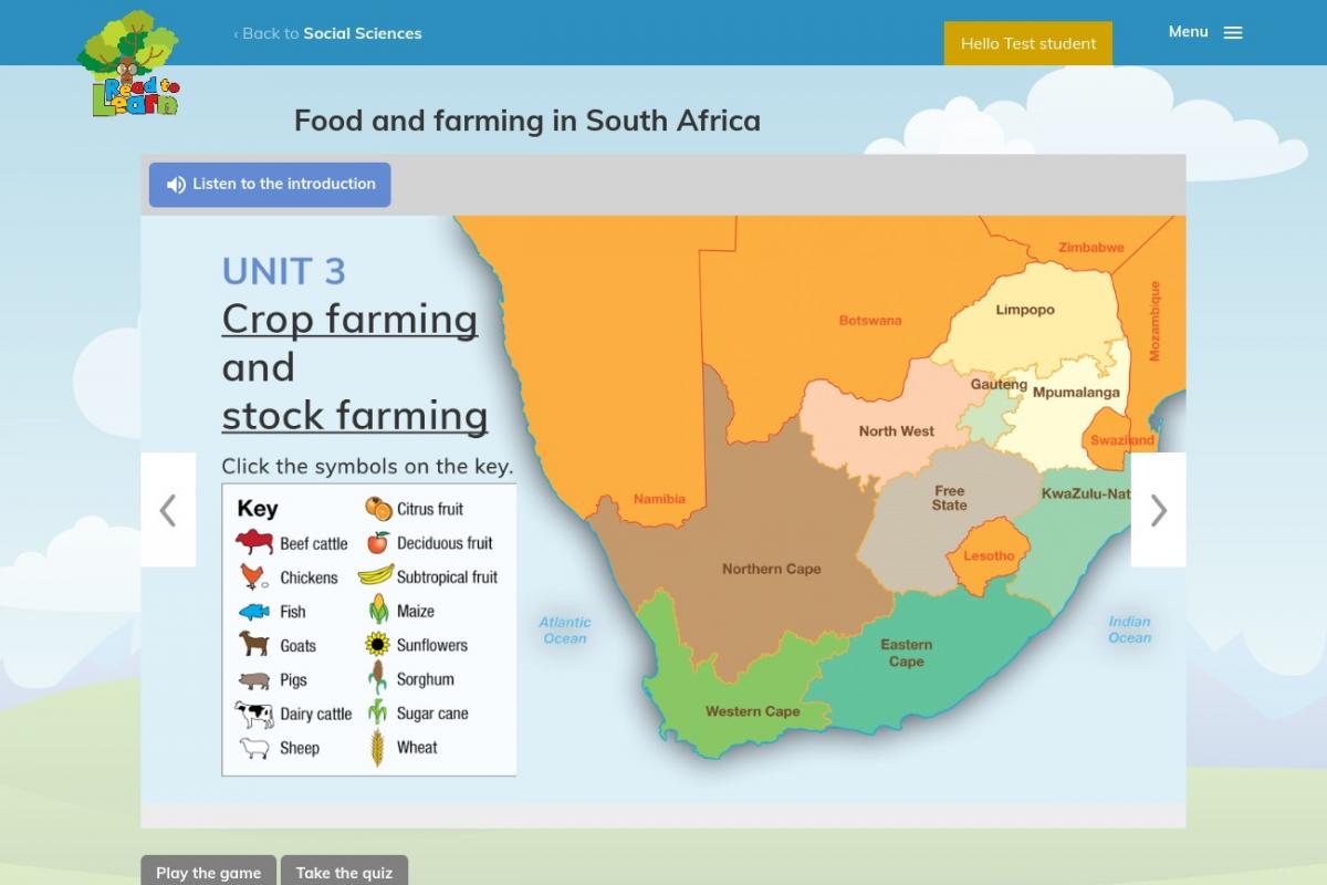 Read to Learn screenshot